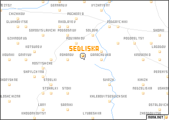 map of Sedliska