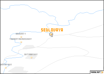 map of Sedlovaya