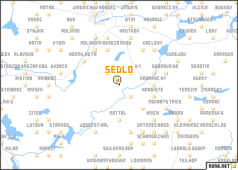 map of Sedlo