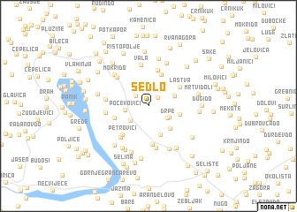 map of Sedlo