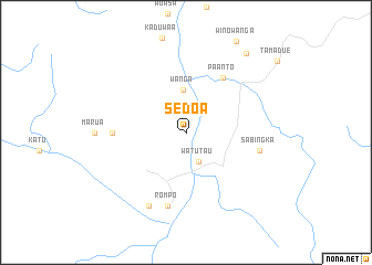 map of Sedoa