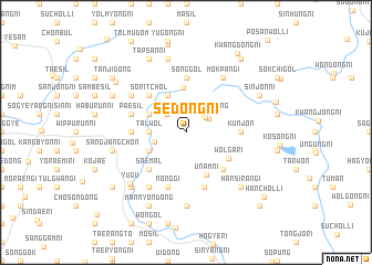 map of Sedong-ni