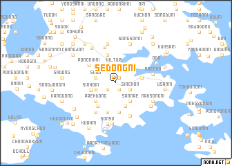 map of Sedong-ni