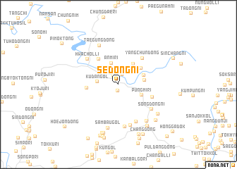 map of Sedong-ni