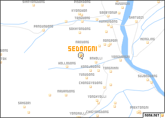 map of Sedong-ni