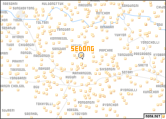 map of Se-dong