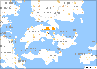 map of Sedong