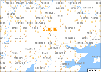 map of Sedong