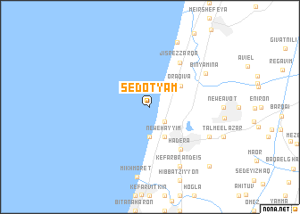 map of Sedot Yam