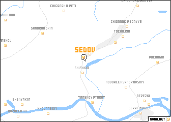 map of Sedov