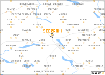 map of Sedranki