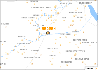 map of Sedreh