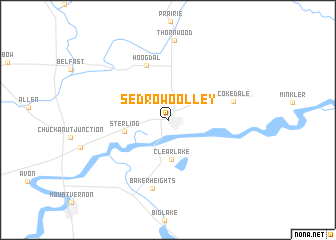 map of Sedro-Woolley