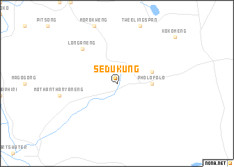 map of Sedu Kung
