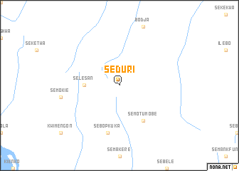 map of Seduri