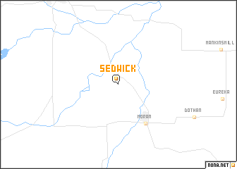 map of Sedwick