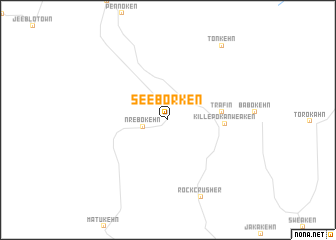 map of Seeborken