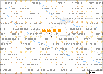 map of Seebronn