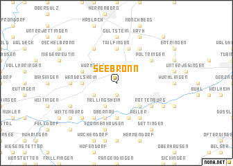 map of Seebronn