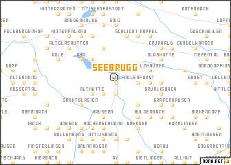 map of Seebrugg