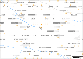 map of Seehausen