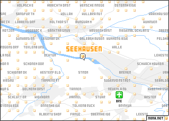 map of Seehausen