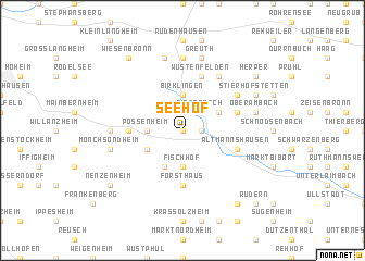 map of Seehof