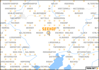 map of Seehof