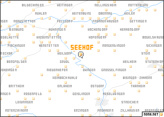 map of Seehof