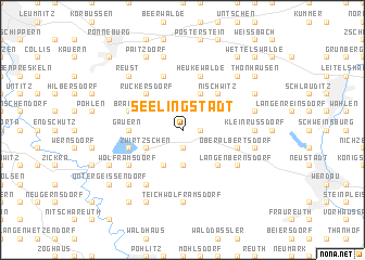 map of Seelingstädt