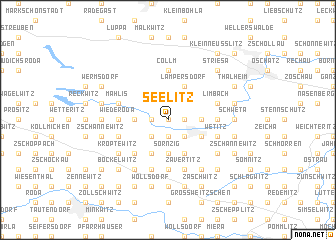 map of Seelitz