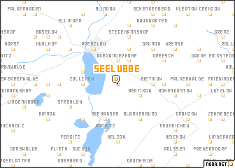 map of Seelübbe