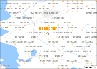 map of Seerdrup