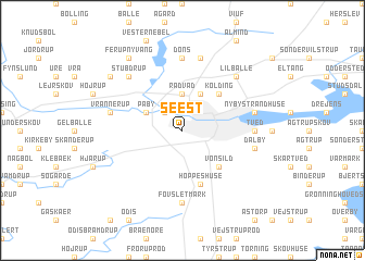 map of Seest