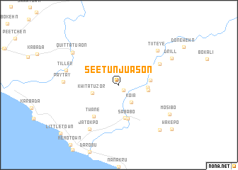 map of Seetun Juason