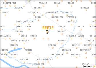 map of Seetz