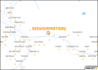 map of Seewis im Prätigau