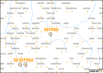 map of Sefadu