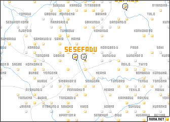 map of Sefadu