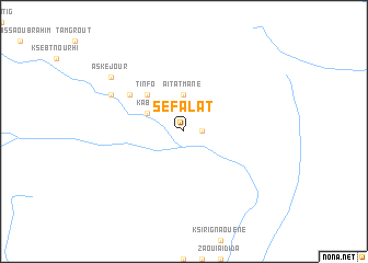 map of Sefalat