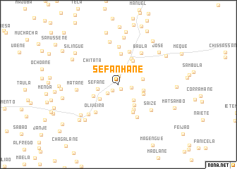 map of Sefanhane