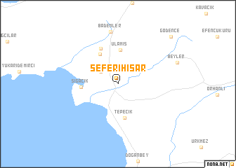 map of Seferihisar