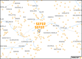 map of Sefer