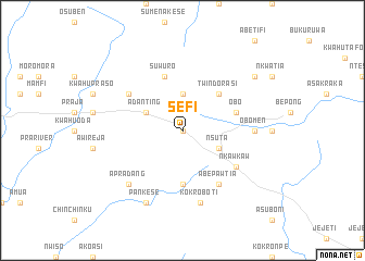 map of Sefi