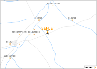 map of Seflet