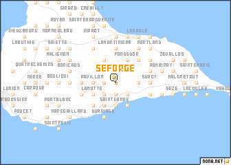 map of Seforge