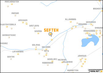 map of Sefteh