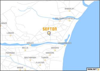 map of Sefton