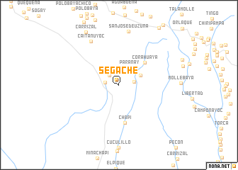 map of Segache