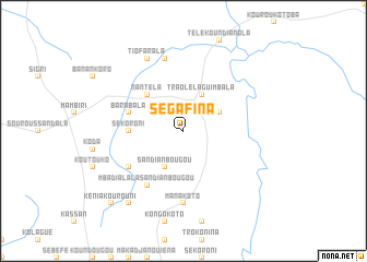 map of Ségafina
